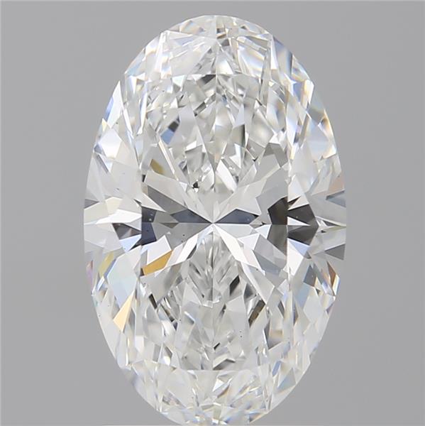 2.03 ct. oval Lab Grown Diamond front image