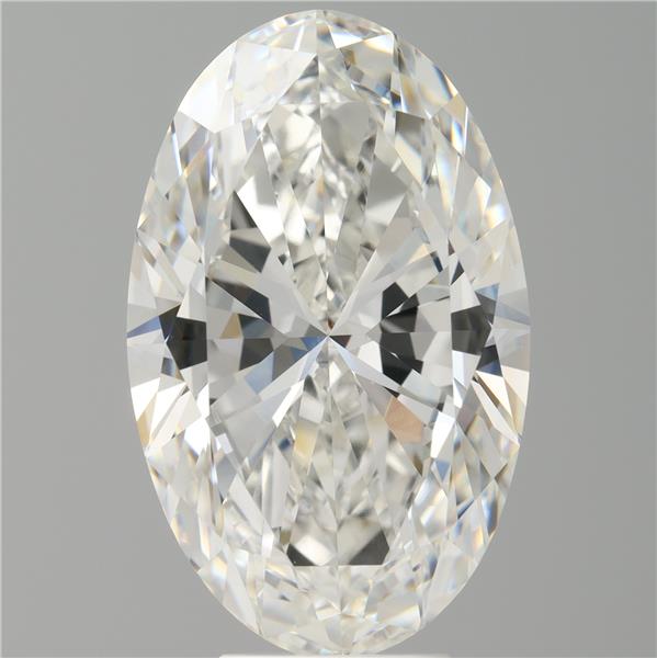 7.08 ct. oval Lab Grown Diamond front image