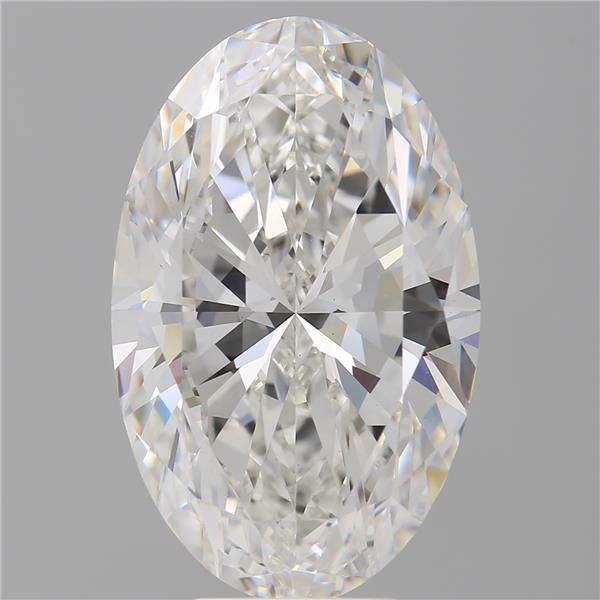 7.50 ct. oval Lab Grown Diamond front image