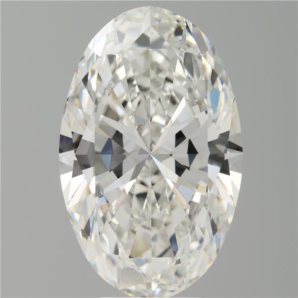 7.01 ct. oval Lab Grown Diamond front image