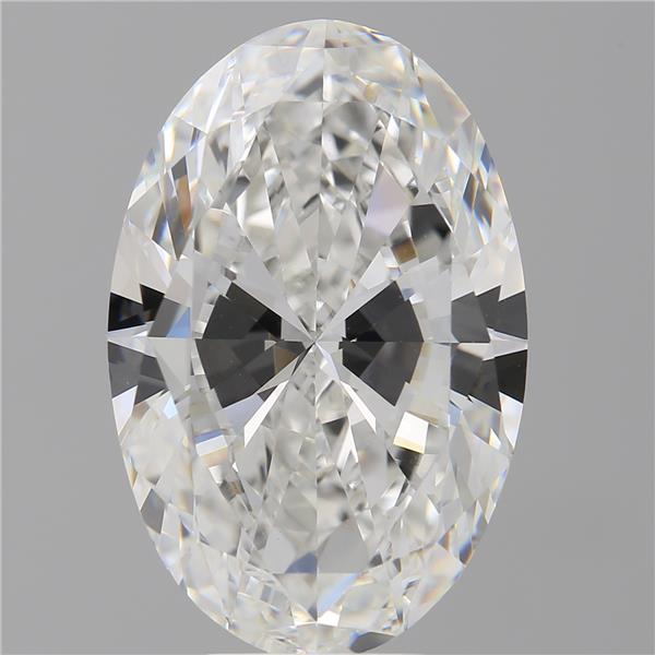8.01 ct. oval Lab Grown Diamond front image