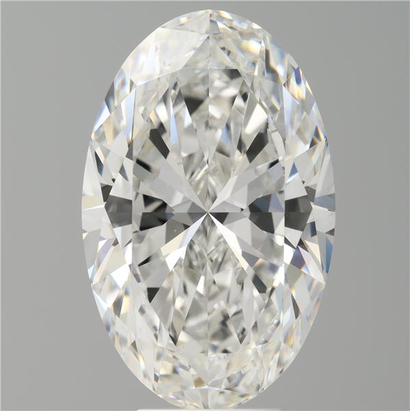 7.06 ct. oval Lab Grown Diamond front image