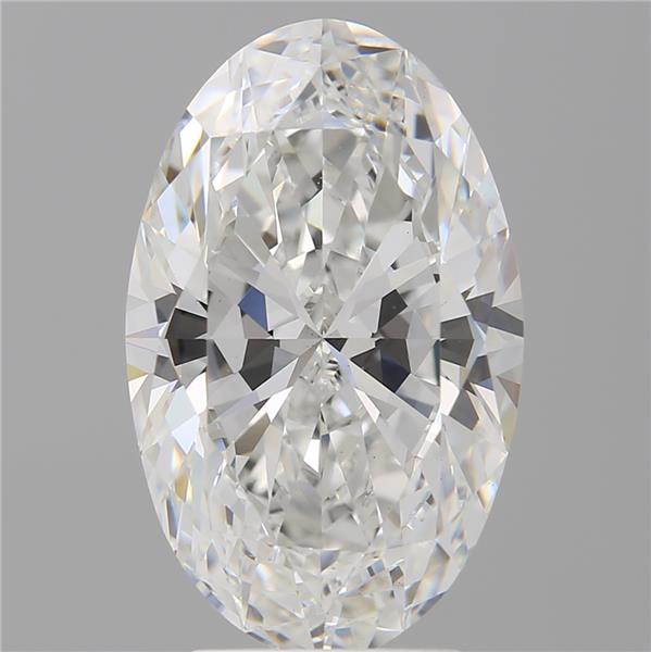 4.04 ct. oval Lab Grown Diamond front image