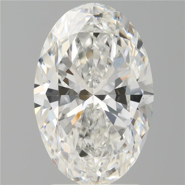 3.09 ct. oval Lab Grown Diamond front image