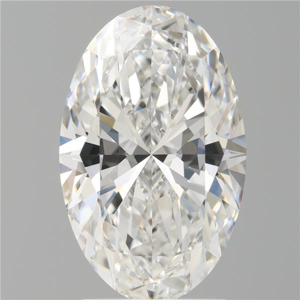 2.59 ct. oval Lab Grown Diamond front image