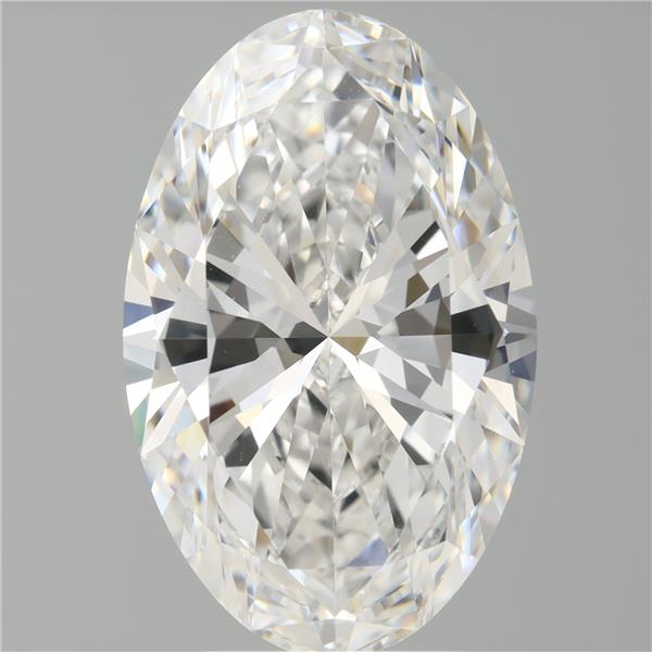 4.03 ct. oval Lab Grown Diamond front image
