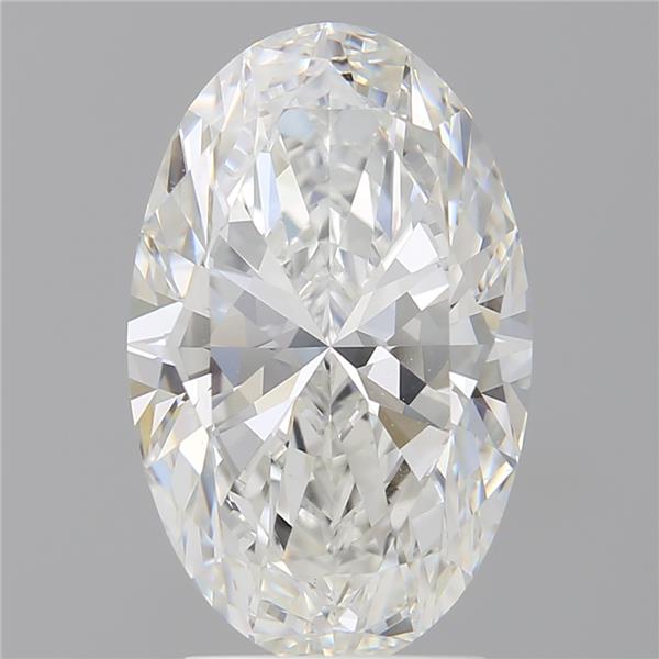 3.04 ct. oval Lab Grown Diamond front image