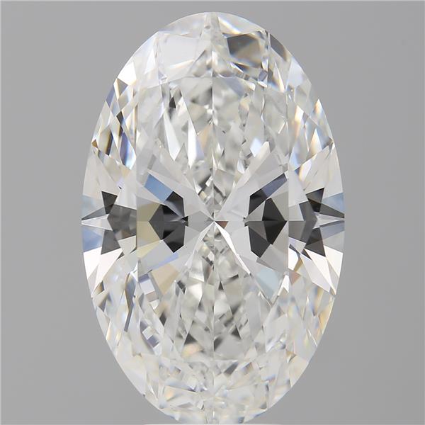 8.02 ct. oval Lab Grown Diamond front image