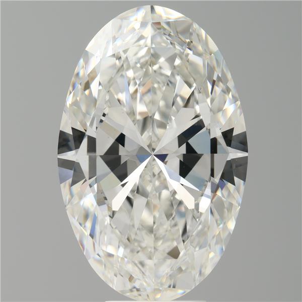 8.03 ct. oval Lab Grown Diamond front image
