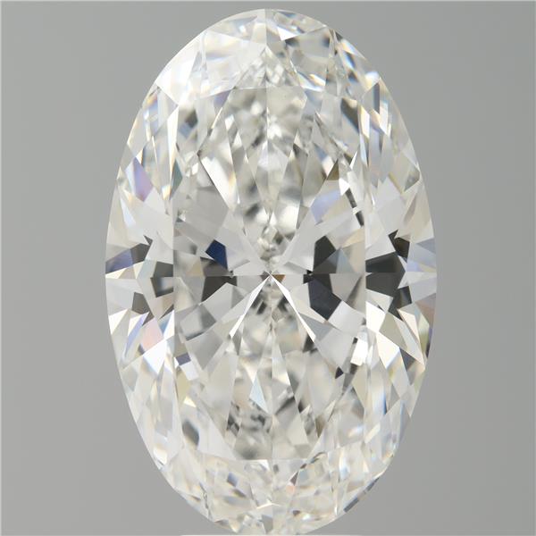 8.05 ct. oval Lab Grown Diamond front image