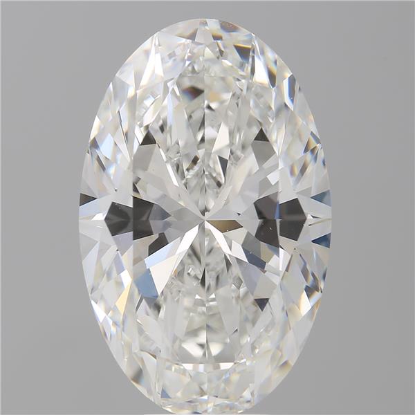 9.02 ct. oval Lab Grown Diamond front image