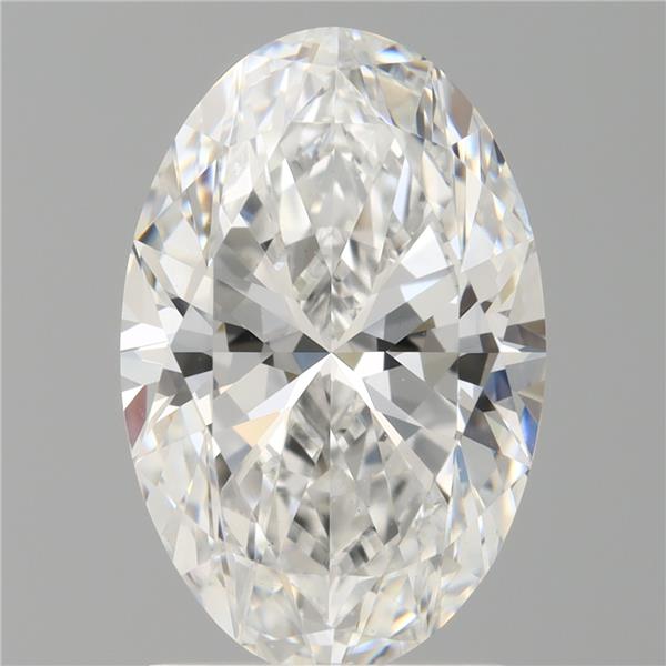2.10 ct. oval Lab Grown Diamond front image