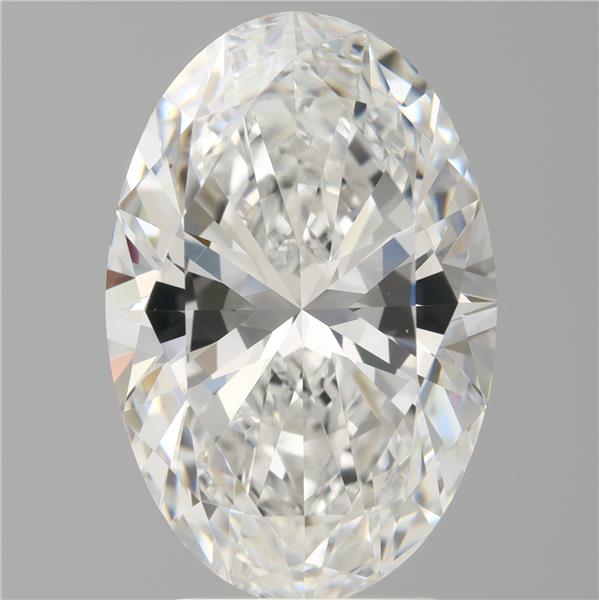 4.10 ct. oval Lab Grown Diamond front image