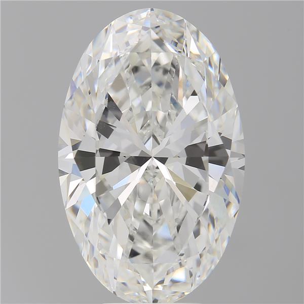 8.08 ct. oval Lab Grown Diamond front image