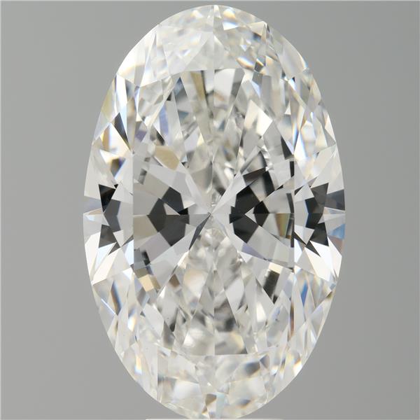 9.01 ct. oval Lab Grown Diamond front image