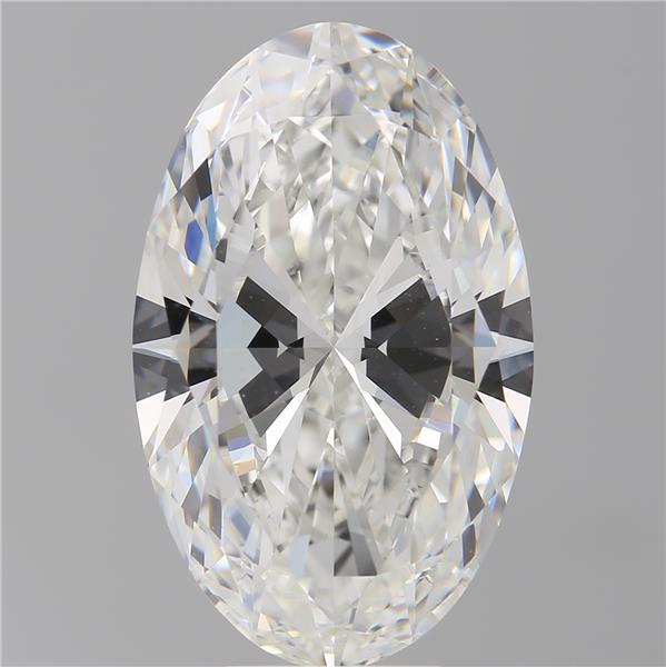 8.02 ct. oval Lab Grown Diamond front image