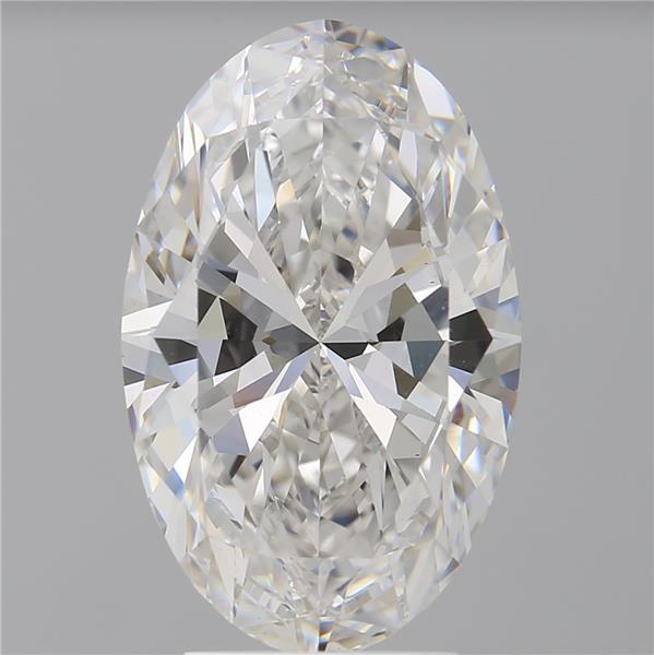 4.07 ct. oval Lab Grown Diamond front image
