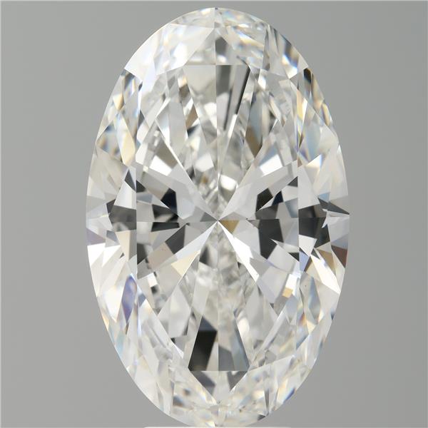 7.07 ct. oval Lab Grown Diamond front image