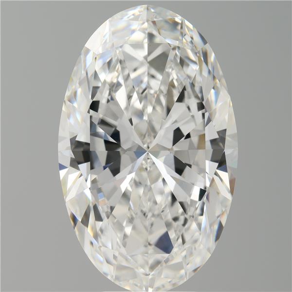 8.05 ct. oval Lab Grown Diamond front image