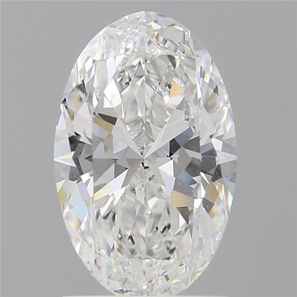 1.60 ct. oval Lab Grown Diamond front image