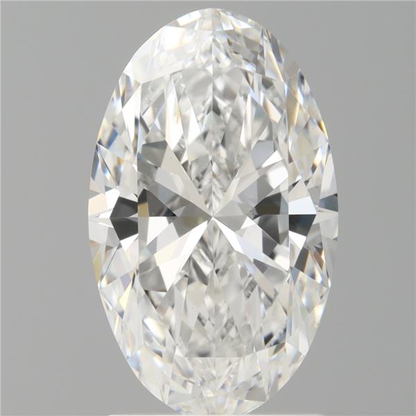 2.04 ct. oval Lab Grown Diamond front image