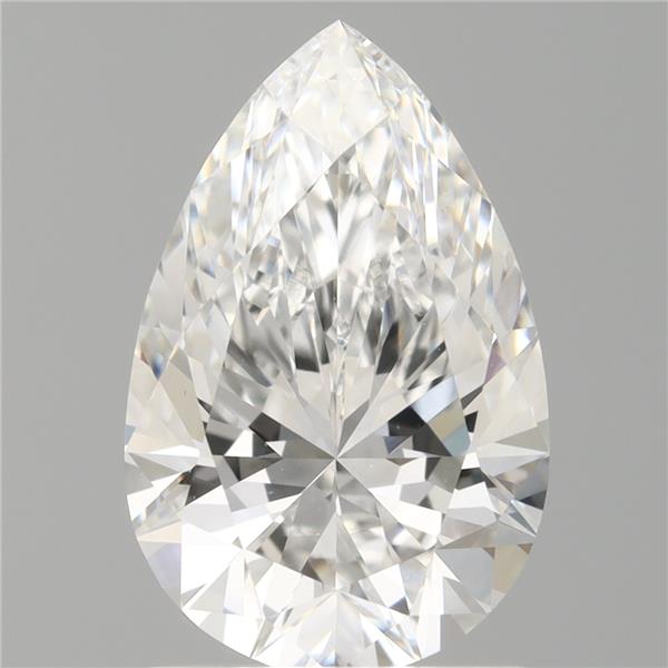 1.56 ct. pear Lab Grown Diamond front image