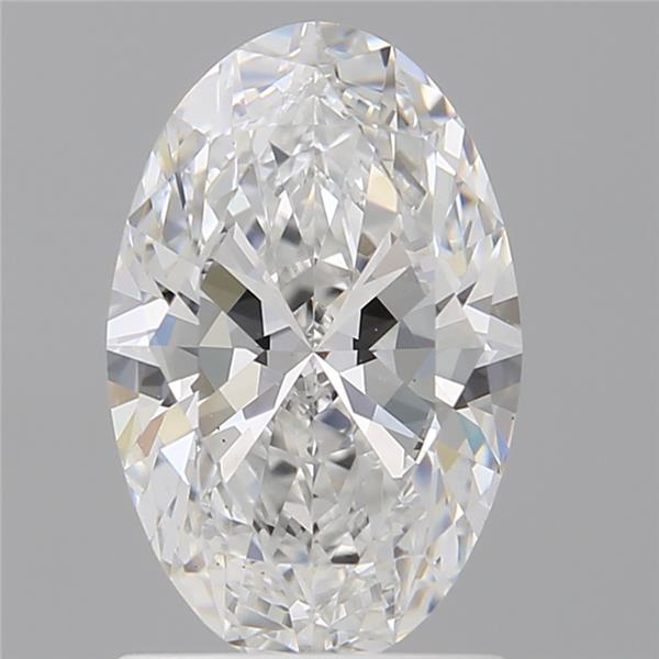 1.52 ct. oval Lab Grown Diamond front image