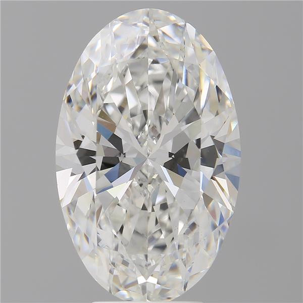 6.03 ct. oval Lab Grown Diamond front image