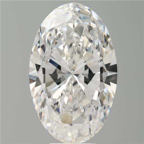 8.03 ct. oval Lab Grown Diamond front image