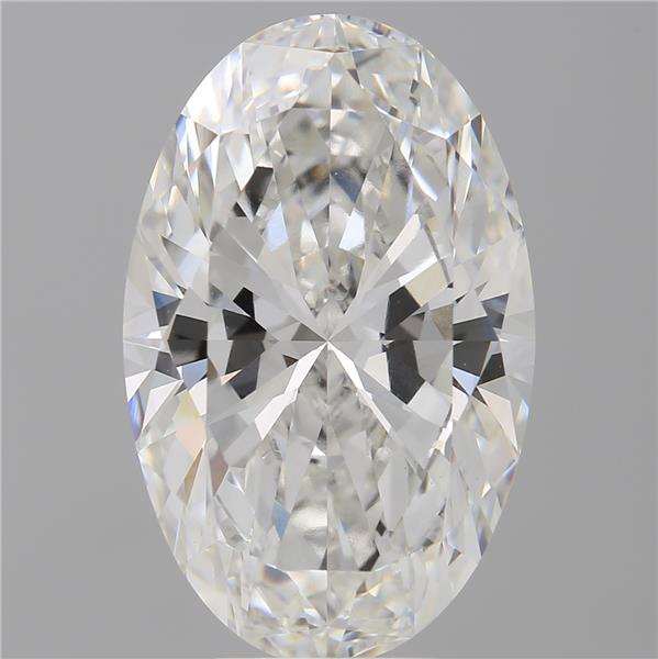 7.00 ct. oval Lab Grown Diamond front image