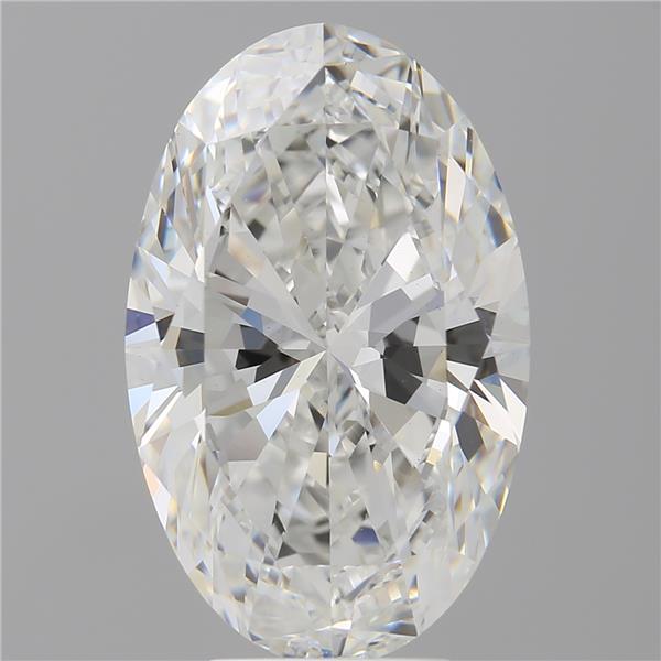 6.00 ct. oval Lab Grown Diamond front image