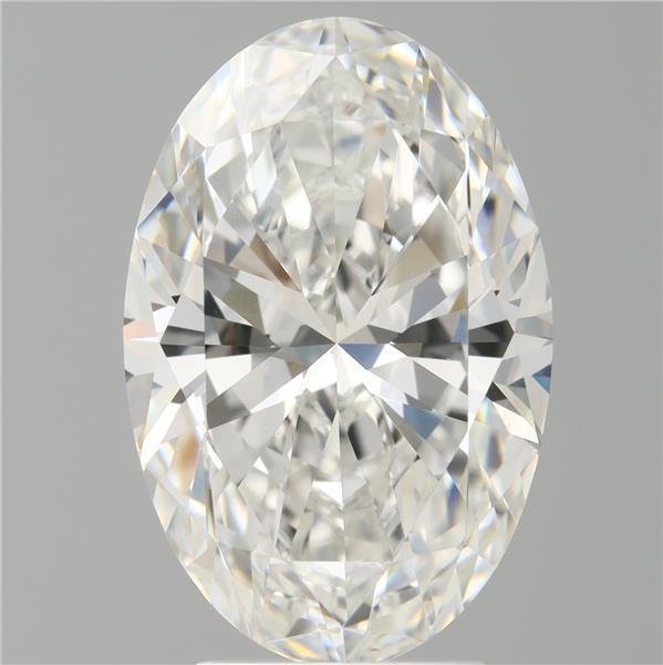4.08 ct. oval Lab Grown Diamond front image