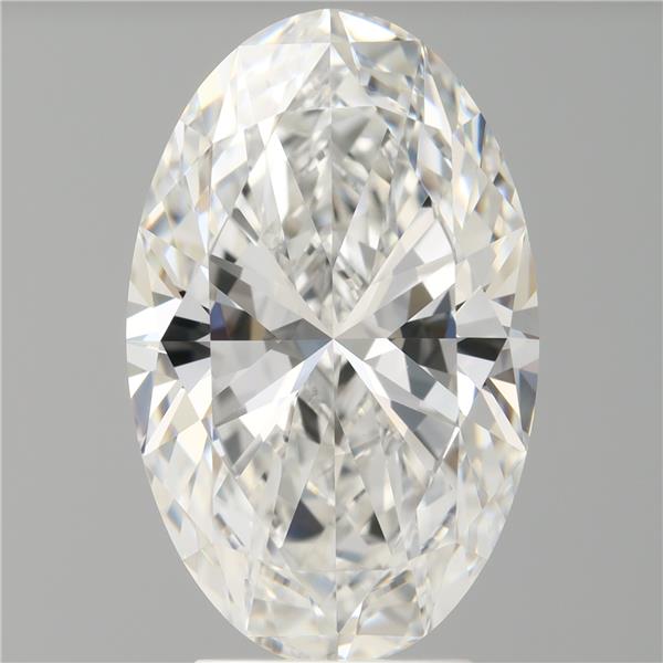 4.09 ct. oval Lab Grown Diamond front image