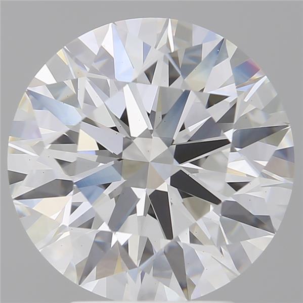 4.10 ct. round Lab Grown Diamond front image