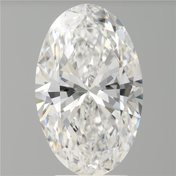 4.10 ct. oval Lab Grown Diamond front image