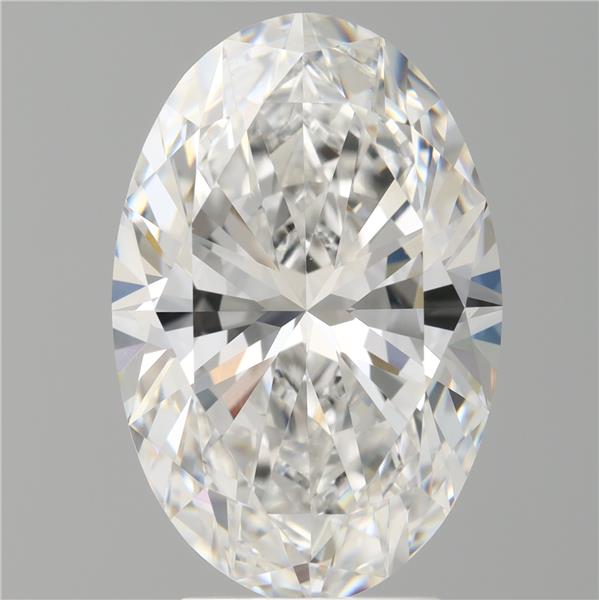4.10 ct. oval Lab Grown Diamond front image
