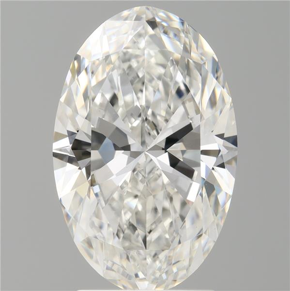 3.04 ct. oval Lab Grown Diamond front image