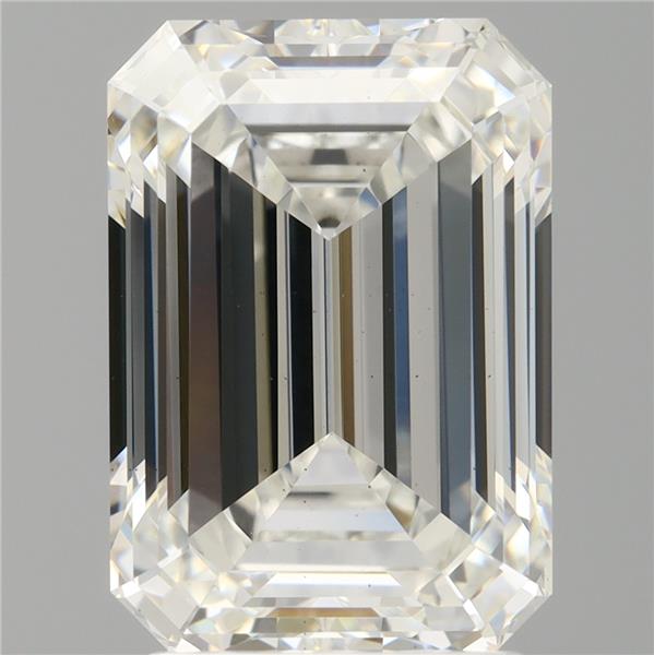 3.04 ct. emerald Lab Grown Diamond front image