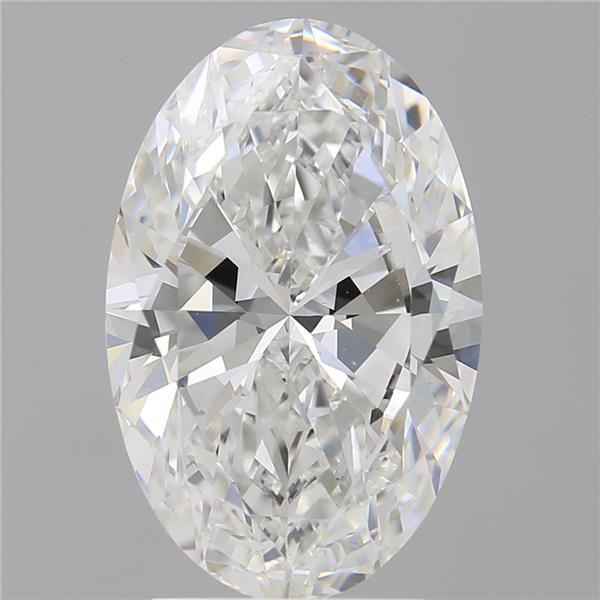 3.50 ct. oval Lab Grown Diamond front image