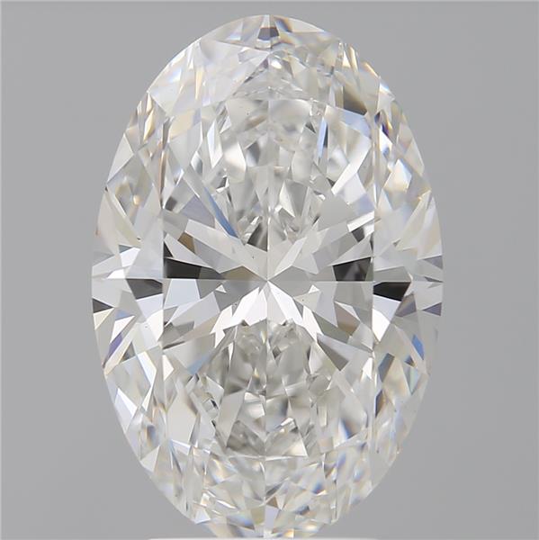 4.09 ct. oval Lab Grown Diamond front image