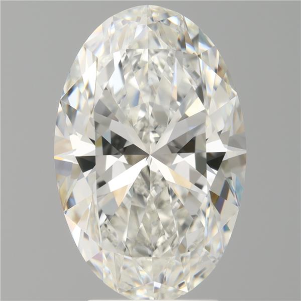 4.10 ct. oval Lab Grown Diamond front image