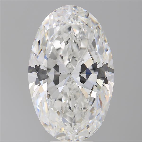 9.07 ct. oval Lab Grown Diamond front image