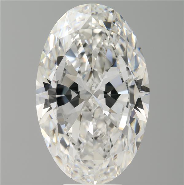 9.03 ct. oval Lab Grown Diamond front image