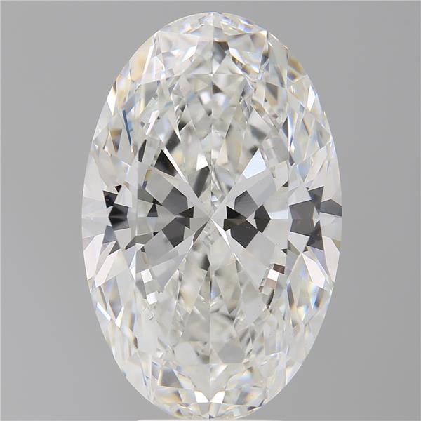 7.07 ct. oval Lab Grown Diamond front image