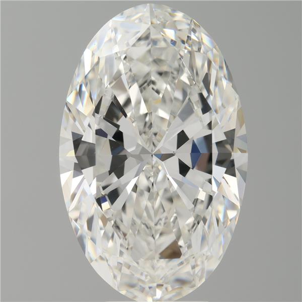 7.11 ct. oval Lab Grown Diamond front image