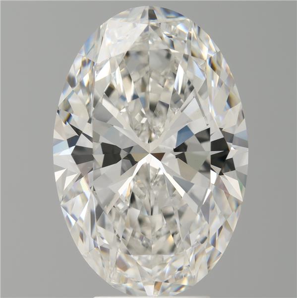 6.01 ct. oval Lab Grown Diamond front image