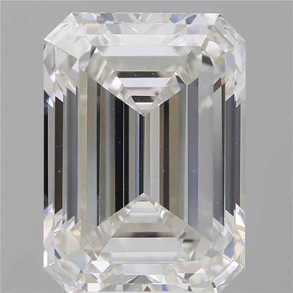6.01 ct. emerald Lab Grown Diamond front image