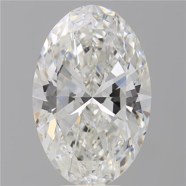 8.02 ct. oval Lab Grown Diamond front image
