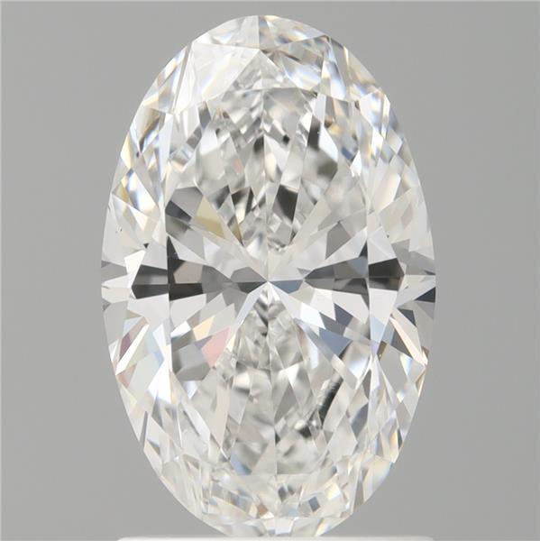 1.58 ct. oval Lab Grown Diamond front image