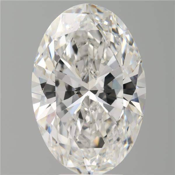 6.59 ct. oval Lab Grown Diamond front image
